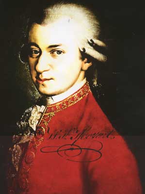 Вольфганг Амадей Моцарт (Герман хэл: Wolfgang Amadeus Mozart, 1756 оны 1 сарын 27 – 1791 оны 12 сарын 5) нь Австрийн суут хөгжмийн зохиолч байв. Тэрээр Классик эринд өөрийн агуу суут бүтээлүүдээрээ хувь нэмрээ оруулж суу алдраа дуурсгасан нөлөө бүхий төлөөлөгчдийн нэг яах аргагүй мөн юм. Тэрээр симфони, концерт, танхимын, төгөлдөр хуурын, дуурийн болон найрал хөгжмийн үндэс суурь гэж ч үзэгддэг композицуудыг нь оруулаад нийтдээ 600 давсан композицууд найруулсан тавьсан чадварлаг хөгжмийн зохиолч юм.